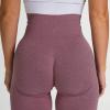 WILLBEST Yoga Pants for Women Seamless High Waist Tummy Control Yoga Pants Slim Elasticated Tight Trousers Athletic Scrunch Booty Workout Leggings view 4