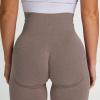 WILLBEST Leggings for Women Flared Leggings Bootcut Trousers Tummy Control High Waisted Yoga Pants Elastic Running Ruched Scrunch Butt Lifting Lightweight Workout Tights view 4