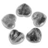 1 Pack Natural Gemstone Lapis Lazuli Amethyst Rose Quartz Crystal Heart Beautiful Crystal (Color : White Crystal) view 1