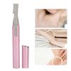 Eyebrow Hair Removal, Facial Hair Remover Women, Electric Eyebrow Trimmer Portable Electric Eyebrow Razors Painless Face Hair Removal Tool,for Brows Face Cheek Lips Peach Fuzz view 3
