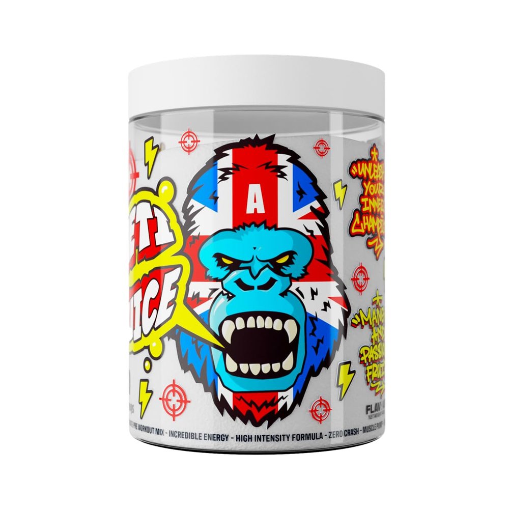 Gorillalpha Yeti Juice, Apple Bubblegum - 480g