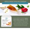 Complementary Supplements  Apple Cider Vinegar Complex  Herbal Formula Formula  with Ginger, Turmeric, Black Pepper, Cayenne - Vegan  120 Capsules view 3