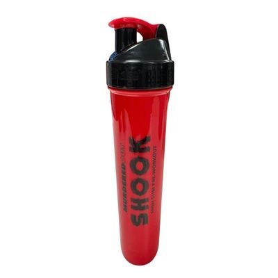 Murdered Out Smartshake Shook Shaker 600ml Red & Black