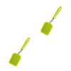 Mobestech 2pcs Silicone Scrubber Multi-function Dish Brush for Cleaning Bowls Pans Long Handle Kitchen Washing Tool for Dishwashing view 1