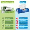 The Cheeky Panda Bamboo Balsam Tissues Box | 64 Facial Tissues | Soothing Aloe Vera view 2