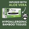 The Cheeky Panda Bamboo Balsam Tissues Box | 64 Facial Tissues | Soothing Aloe Vera view 3