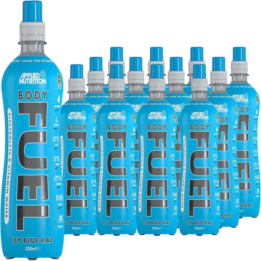 Applied Nutrition BodyFuel Electrolyte & Vitamin Water Icy Blue Raz 500ml