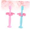 Gatuida 2pcs Boy Girl Boys and Girls Silicone Toothbrush Protective Baffle Teething Pad Years Oral Care Brush view 4
