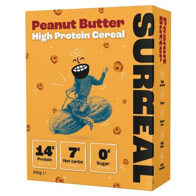 Surreal Peanut Butter High Protein Cereal, 240g