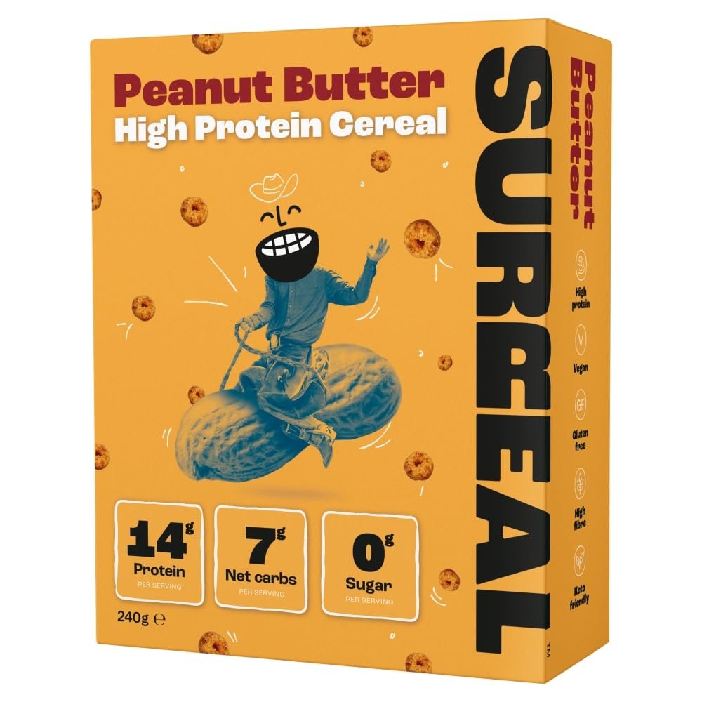 Surreal Peanut Butter High Protein Cereal, 240g