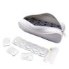 VORDRASSIL Contact Lens Case, Daily Contact Lens Organizer, Clear Plastic Box for All Brands, Holds 70 Lenses view 1