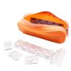 VORDRASSIL Contact Lens Case, Daily Contact Lens Organizer, Clear Plastic Box for All Brands, Holds 70 Lenses view 1