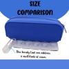 VORDRASSIL Contact Lens Case, Daily Contact Lens Organizer, Clear Plastic Box for 70 Daily Lenses view 2