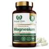 Magnesium Bisglycinate 200mg Plus P5P Vitamin B6 x120 Capsules | Advanced Chelated Formula for Optimal Absorption 200mg of High Strength Elemental Magnesium - Vegan & UK Made by Royal Oak Health view 1