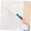 1 Set Dust Removal Brush Ceiling Duster Mini Ceiling Fan Keyboard Duster Car Blind Duster Cobweb Cleaner Window Shutter Cleaner for Window Blinds, Air Conditioner Vents, Fans/263 view 4