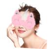 Beatifufu 2pcs Cute Pattern Sleeping Eye Mask for Women Plush Sleep Mask Eye Cover for Sleeping for Bedtime Bliss and Travel view 4
