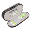 UTHCLO 2-in-1 Glasses and Lens Case Portable Black Travel Storage Inner Lining for Eyewear and Lens Accessories view 1