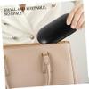 UTHCLO 2-in-1 Glasses and Lens Case Portable Black Travel Storage Inner Lining for Eyewear and Lens Accessories view 2