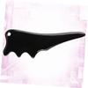 Gatuida Multi-Function Bird Head Scraping Board Natural Horn Gua Sha Massager for Body view 4