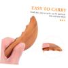 Gatuida 2pcs Wood Scraping Plate Gua Sha Massage Tool for Scraping Therapy Use as Beauty Massage Board for Face and Body Care view 4
