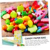 Gatuida Candy Bag Tote Bag Paper for Sweets Biscuits Small Birthday Party Favor Packing for Sweets view 2