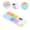 HAPINARY Electronic Timed Pill Box Medicine Organizer Day Weekly Storage Portable Medicine Case for Travel view 3
