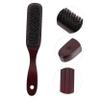 FRCOLOR 2pcs Man Wooden Beard Brush Mustache Brush for Beard Male Shaving Tool view 2