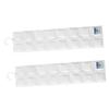 Gatuida 2pcs Scented Hanging Dehumidifier Bags, Moisture-absorbing Bag with Hook, White Non-woven Fabric Humidity Packs for Wardrobes, Laundry Rooms and Refrigerator view 1