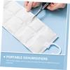 Gatuida 2pcs Scented Hanging Dehumidifier Bags, Moisture-absorbing Bag with Hook, White Non-woven Fabric Humidity Packs for Wardrobes, Laundry Rooms and Refrigerator view 2