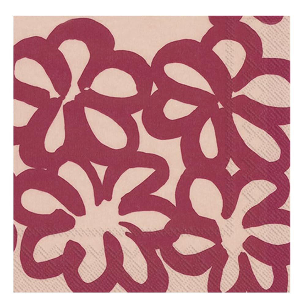 JattIikukka Rose IHR Paper Table Napkins 33 cm Square 3 ply Lunch Napkins
