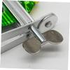 Mobestech 2pcs Aluminum Alloy Tube Squeezer Toothpaste Squeezer for Bathroom Essentials Rolling Toothpaste Extruder for Salon Use view 2