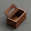 SwePer Tissue Box Cover  Chinese Style Simplicity Tissue Box Holder Decorative for Bathroom Vanity Countertop/Night Stands/Office Desk view 3
