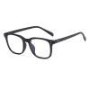 LJCZKA Square Blue Light Glasses for Women Men, Blue Light Filter Blocking Glasses TR90 Ultralight Frame Anti Fatigue Eyestrain & Headache view 1