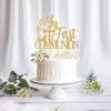 My First Communion Cake Topper, God Bless Cake Decor, First Holy Communion Decorations, Baptism/Christening/Baby Shower 1st Birthday Party Decorations Gold Glitter view 3