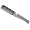 ANKROYU Beard Comb, Stainless Steel Folding Pocket Moustache Shaping Comb, Wooden Teeth Beard Comb, Portable Beard Comb for All Types Of Hair(Black) view 1