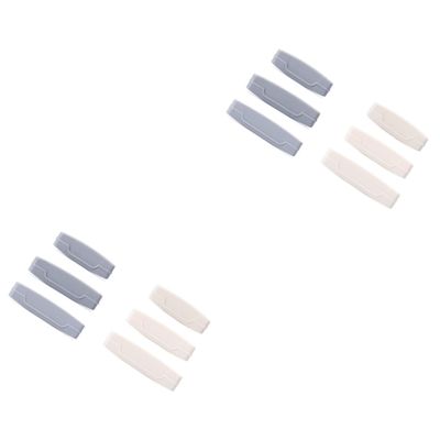 Mobestech 12pcs Toothpaste Squeezer Rolling Tube Extruder Kit Medium Large Bathroom Accessories for Toothpaste Squeezer