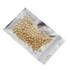 200PCS Clear Front Silver Aluminum Foil Bags, For Home Garden Storage Bags Zip Lock Package Bag Ziplock Plastic Package Bags (Size : 10x17.5cm(hang hole)) view 3