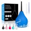 Enema Anal Douche - Douche for Men & Women, Enemas at Home Kit, 224ML Enemas Bulb, Reusable Enema for Constipation Cleaner (Blue) view 1