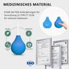 Enema Anal Douche - Douche for Men & Women, Enemas at Home Kit, 224ML Enemas Bulb, Reusable Enema for Constipation Cleaner (Blue) view 2
