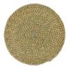Straw Round Pouf Tatami Cushion Bay Window Pad Floor Mat Straw Tatami Futon Cushion Picnic Futon Cushion Meditation Mat for Home Yoga Picnic Supplies view 1