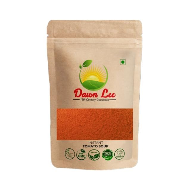 Dawn Lee Instant Tomato Soup Premix for Vending Machine- Healthy Alternatives- 100% Natural - Instant Energy- Vegetable Soup- Gluten Free- No Preservatives- Tomato Soup Powder- 1 KG