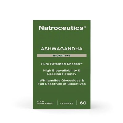 Natroceutics Ashwagandha BioActive Pure Patented Shoden 60 Vegan Capsules