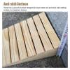 2-6in Rise Wood Threshold Ramp for Home/Front Door/Yard/Doorways, Wheelchairs Walkers Car Motorcycle Entry Steps Transition Ramp, with Anti-Slip Surface (Size : 30.8x30x11cm/12.1x11.8x4.3in) view 3