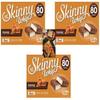 Skinny Whip Bars Toffee 5x20g x3 Packs and Kitchenfella Top 10 Movie Treats view 1