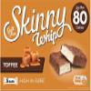 Skinny Whip Bars Toffee 5x20g x3 Packs and Kitchenfella Top 10 Movie Treats view 2