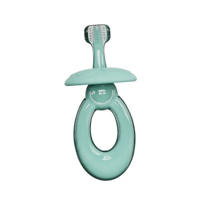 Gatuida Silicone Toothbrush for Boy Girl Training Design with Soft Bristles Safe Chewing Material Comfortable Grip for Easy Teeth Cleaning and Relief