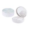 PartyKindom Marble Pattern Lens Case Portable Lens Holder Travel Storage Container White view 1