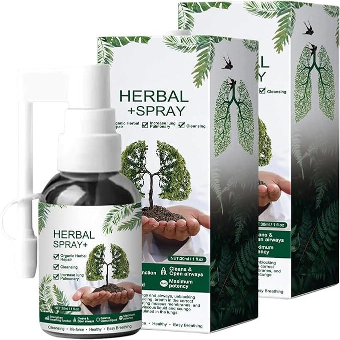ATLION 30 ml Respinature Herbal Spray 4 weeks Powerful Softener and Cleansing for Respiratory,2024 New Herbal Lung Cleanse Spray 30ml, Herbal Mist for Lung Discomfort