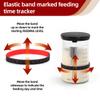 surebuy Sourdough Starter Jar Kit Lid Set 34oz Wide Mouth,Silicone Scraper,Cloth Cover, Thermometer Design,Measuring Spoon For Sourdough Baking Flour jar, All Flours (Black) view 4