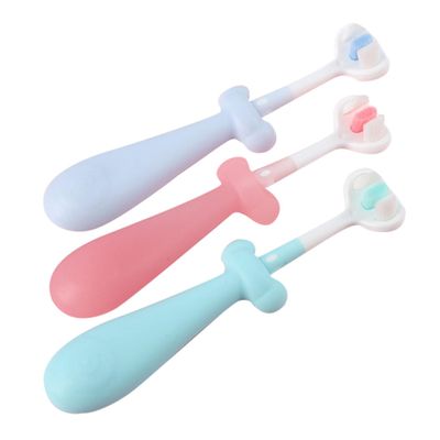 Angoily 3pcs Cute Decorative Toothbrush for Boys and Girls Boy Girl Soft Bristles for Manual Cleaning